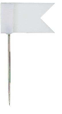 Stegulete colorate, 20/cutie, ALCO - alb