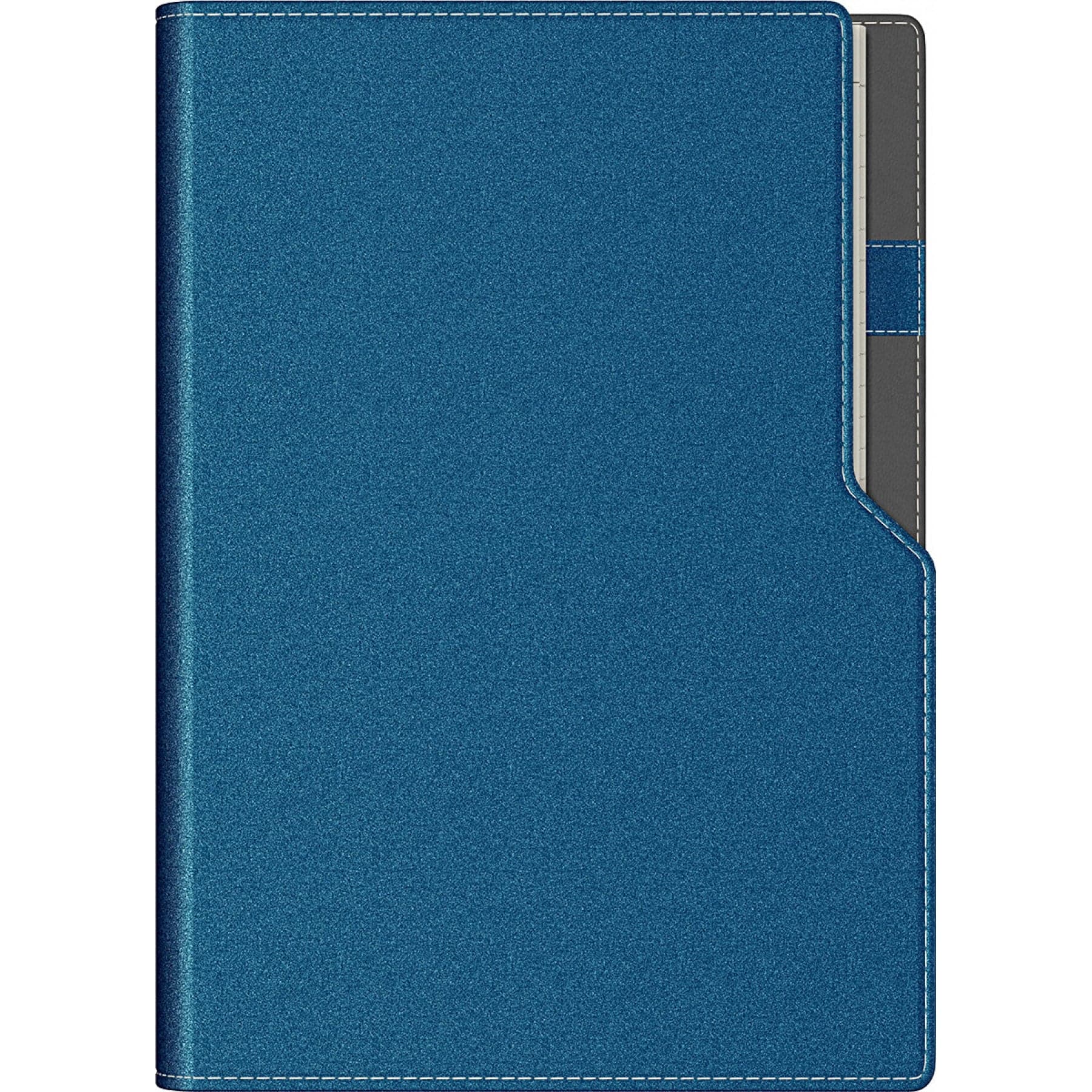 Agenda Precision Ultra A5 cu spirala Navy Lined