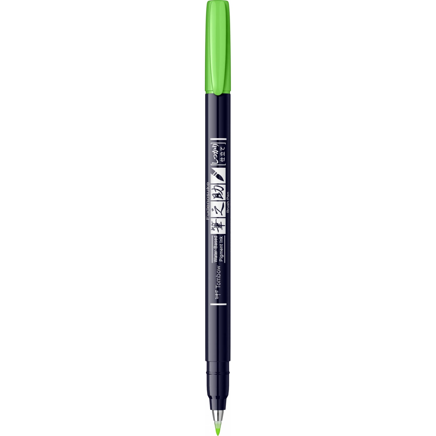 Marker Caligrafic Hard Small Writing Tombow Fudenosuke 92 Neon Green