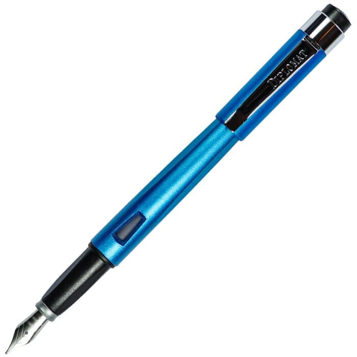 Stilou DIPLOMAT Magnum, cu penita F, din otel inoxidabil - aegean blue