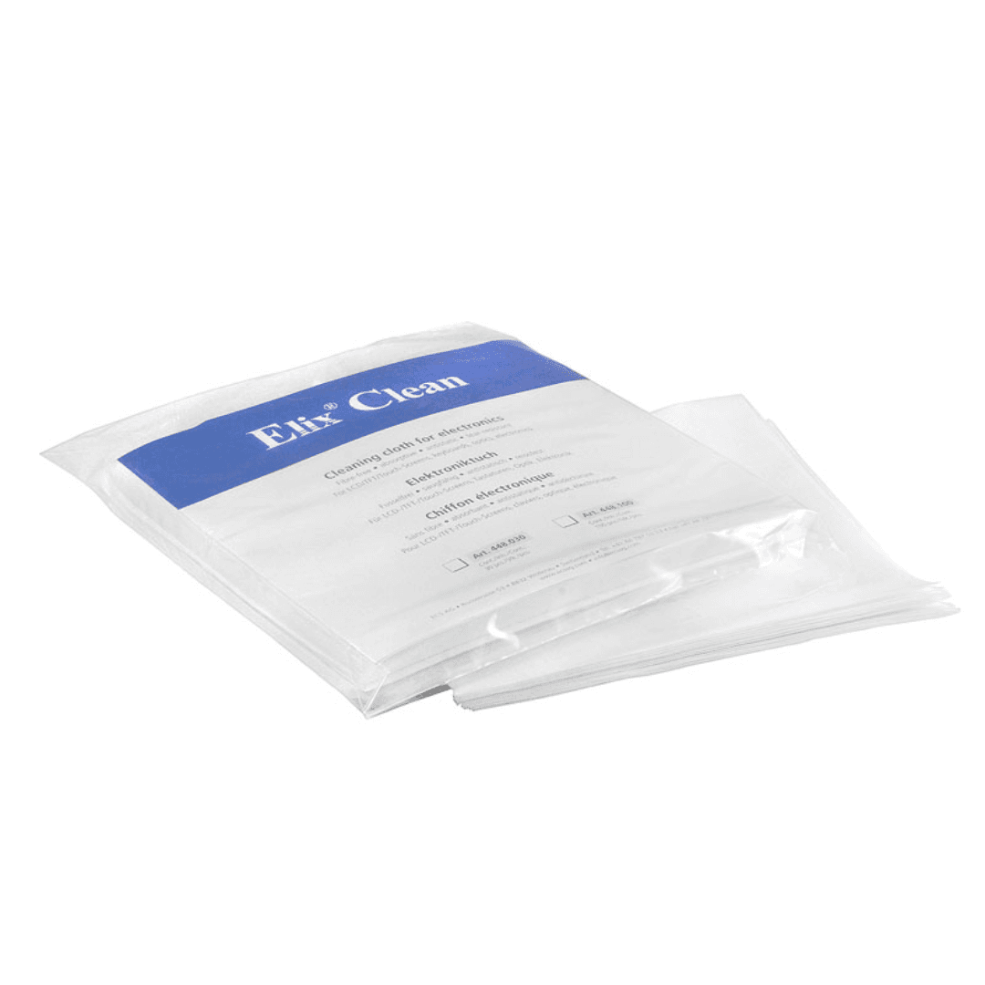 Servetele fara scame, pentru electronice, 34 x 33cm,  50/set, ELIX Clean