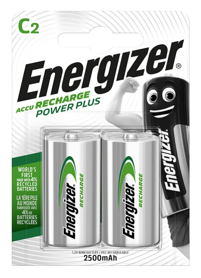 Acumulatori Power Plus C, 2500 mAh, 2 buc/set, Energizer