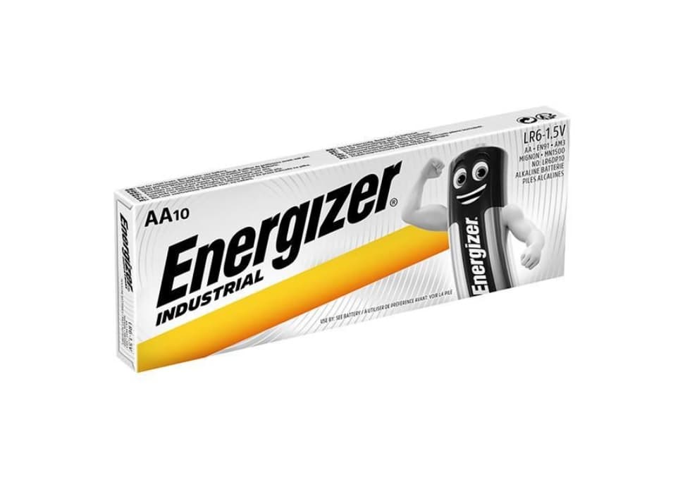 Baterie industriala AA, 10 buc/cutie, Energizer, de 5 ori mai puternica decat cele carbon-zinc