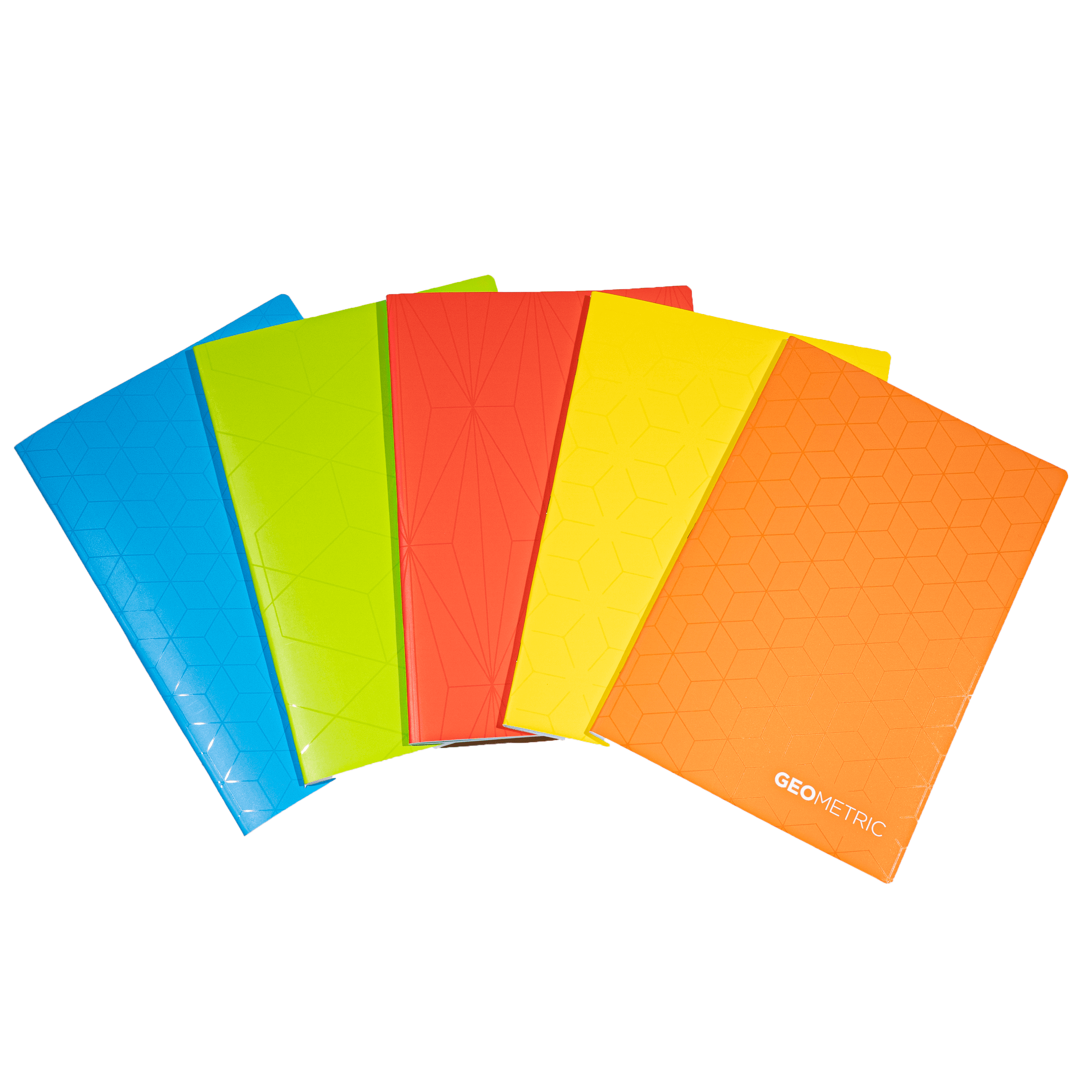 Caiet A4 Dictando ELISA PRINT Geometrics, 60 file, 80g, coperta 300g