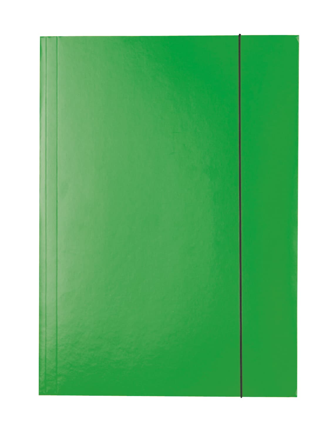 Mapa carton plastifiat cu elastic ESSELTE Economy A4 - verde