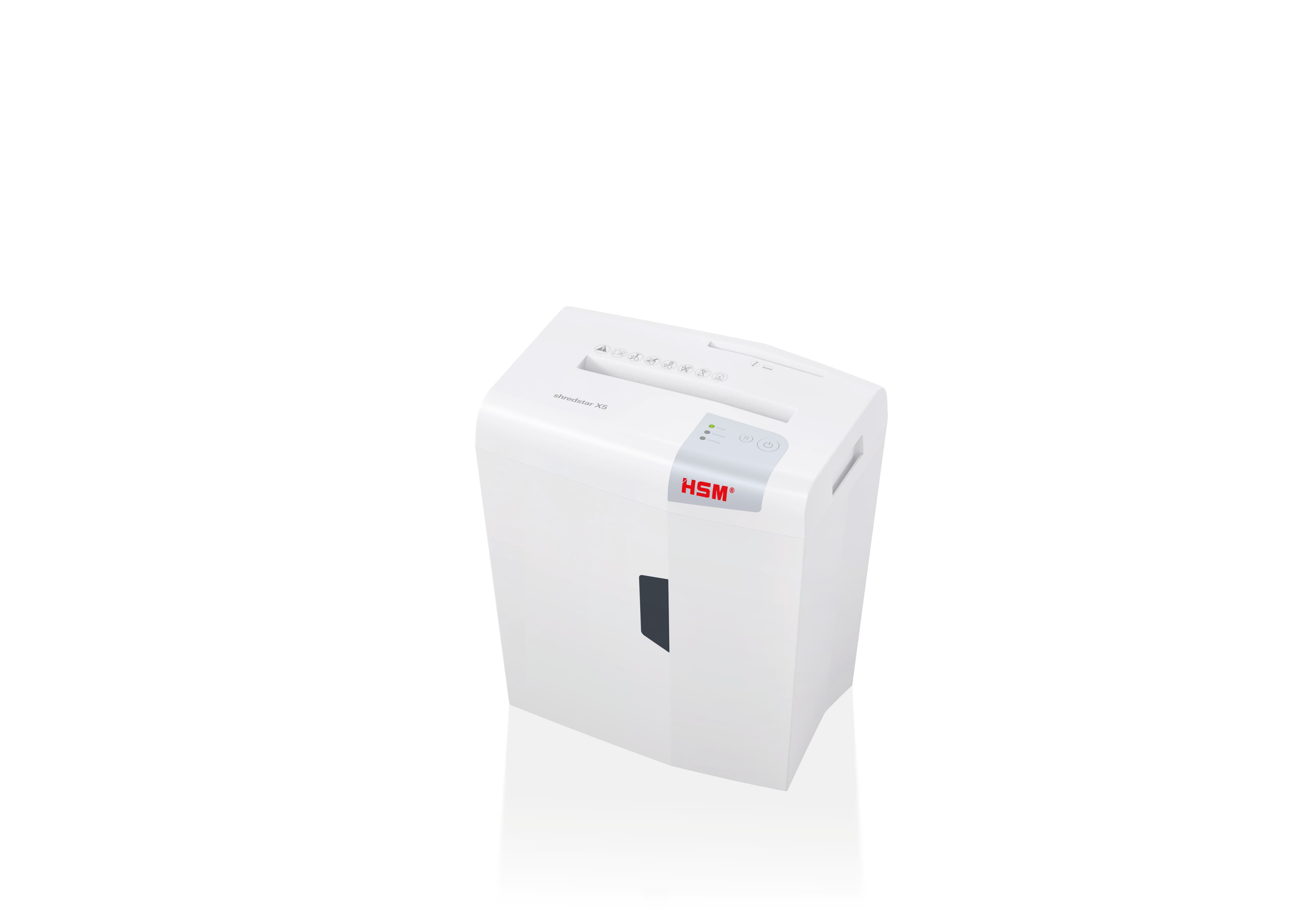 Distrugator documente  HSM ShredStar X 5 - 5 coli - cross cut (4.5 x 30mm) - nivel securitate 4