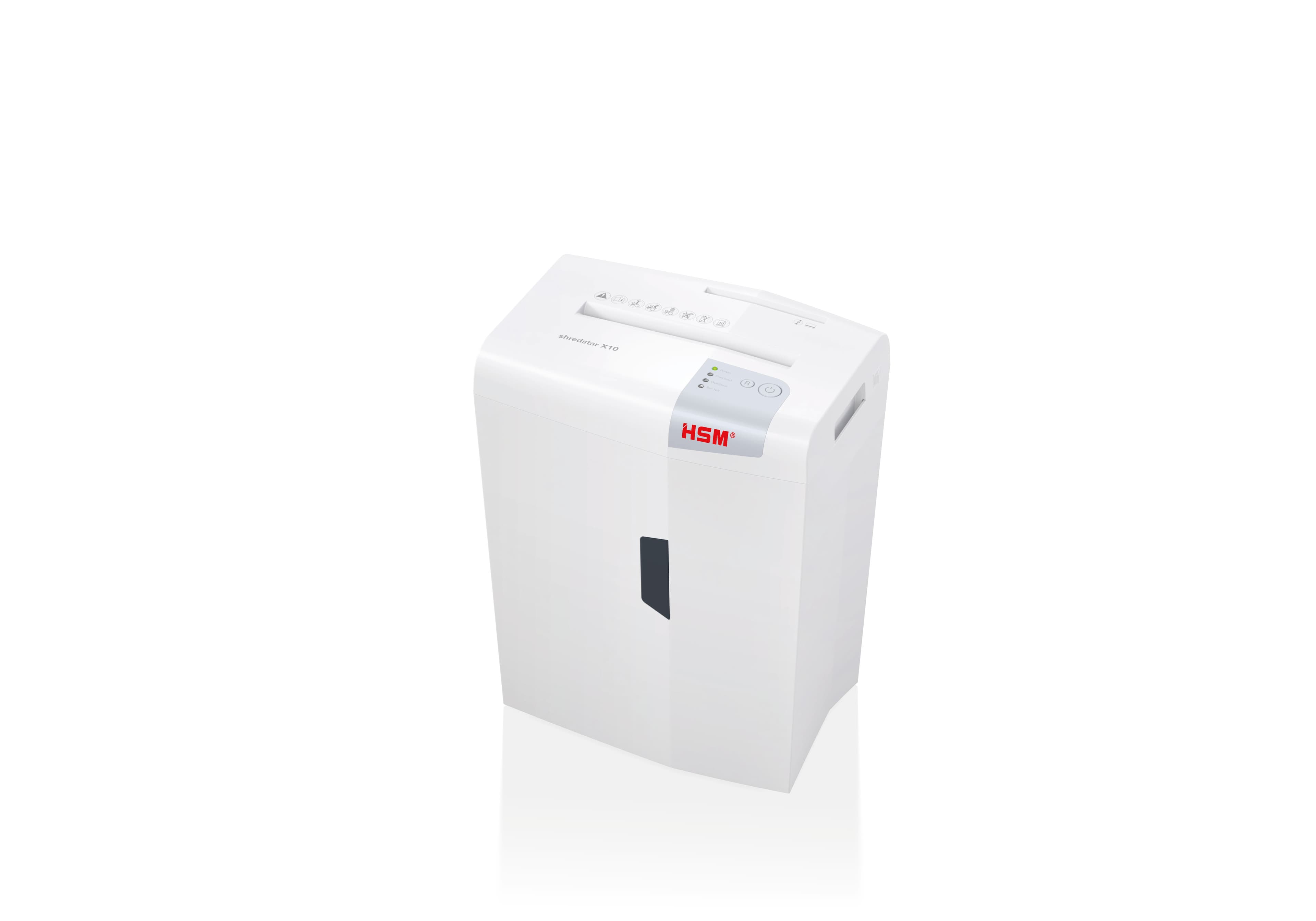 Distrugator documente  HSM ShredStar X10 - 10 coli - cross cut (4.5 x 30mm) - nivel securitate 4