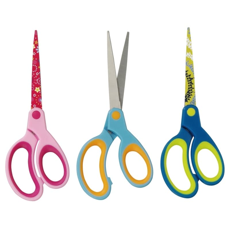 FOARFECA CU LAMA DECORATA VARF ASCUTIT 17CM BLISTER