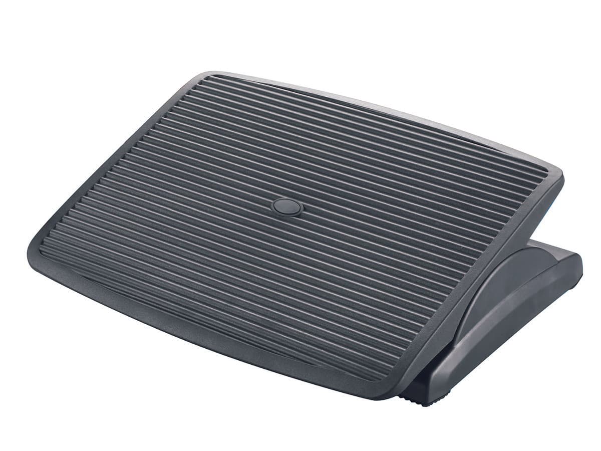 Suport pentru picioare, ergonomic, ajustabil (x1), 450x115x340mm, Q-Connect - negru