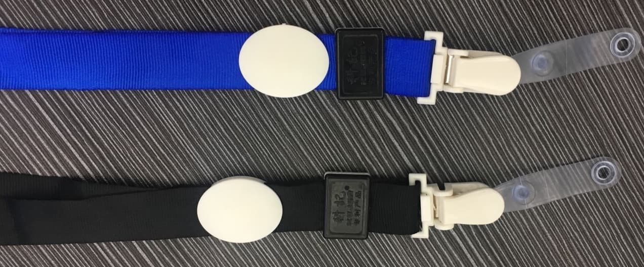 Lanyard textil, 20mm latime, KEJEA - negru