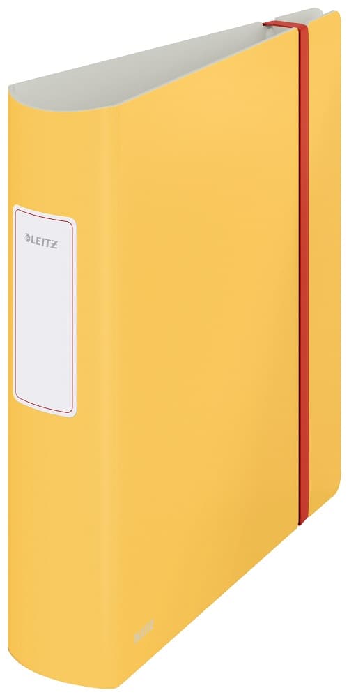 Biblioraft LEITZ 180° Active Cosy, polyfoam, A4, 82 mm, galben chihlimbar