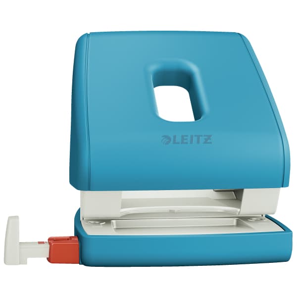 Perforator plastic LEITZ Cosy 5004, 30 coli, albastru celest