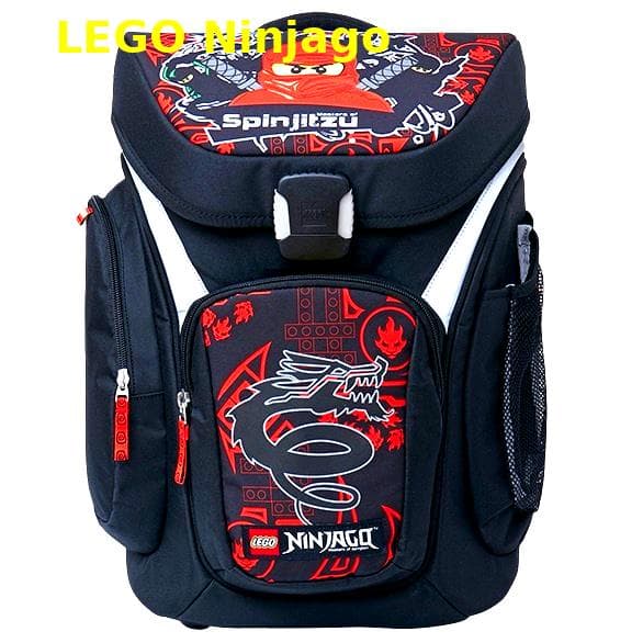 Ghiozdan baieti scoala Explorer LEGO Core Line - design NinjaGo Team Ninja