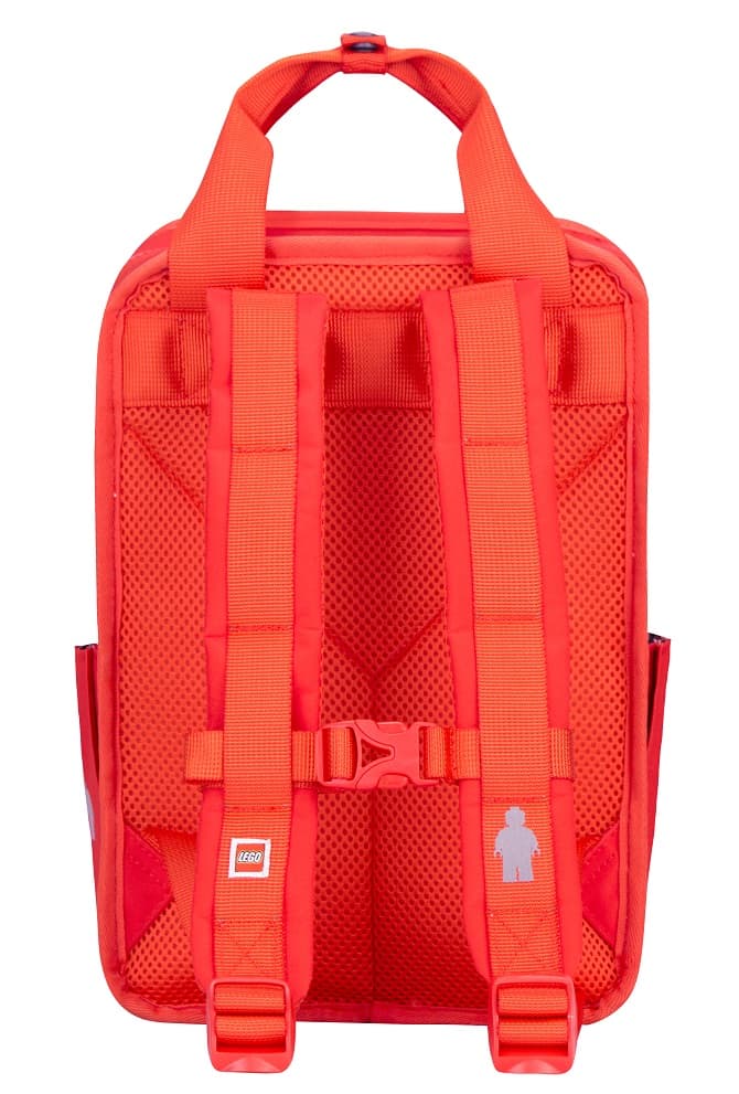 Rucsac Casual LEGO Tribini Fun Small - design Heads and Cup - rosu