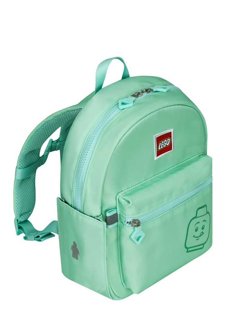 Rucsac Casual LEGO Tribini Joy Small - design Emoji - verde pastel