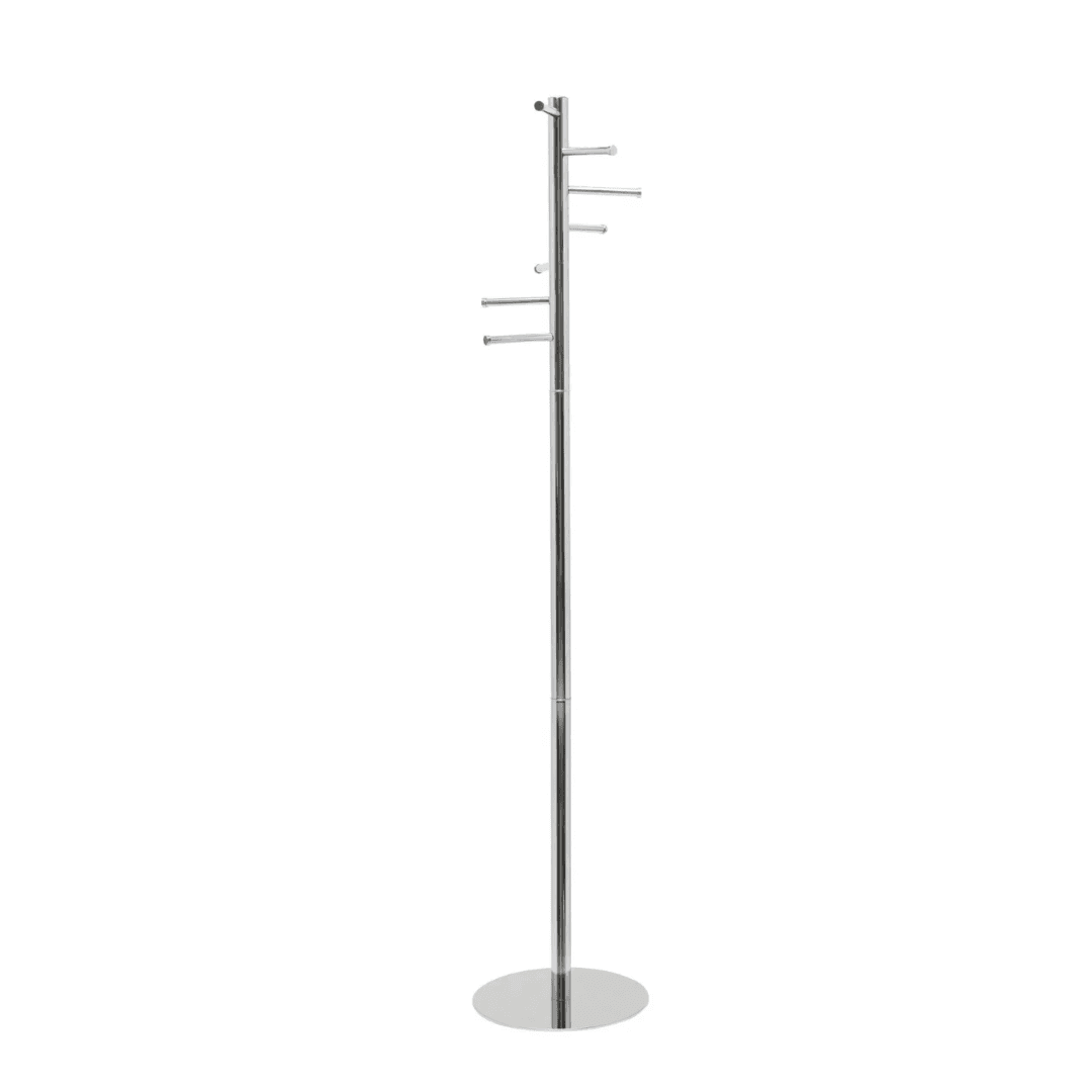 Cuier cu 7 agatatori, suport pentru umbrele, din metal, MAUL Calima - cromat