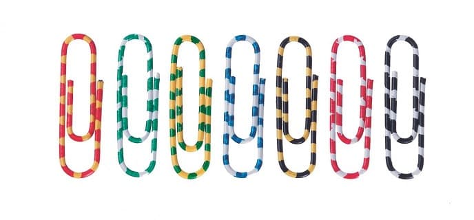 Agrafe colorate 28 mm, 100/cutie, Office Products Zebra - asortate
