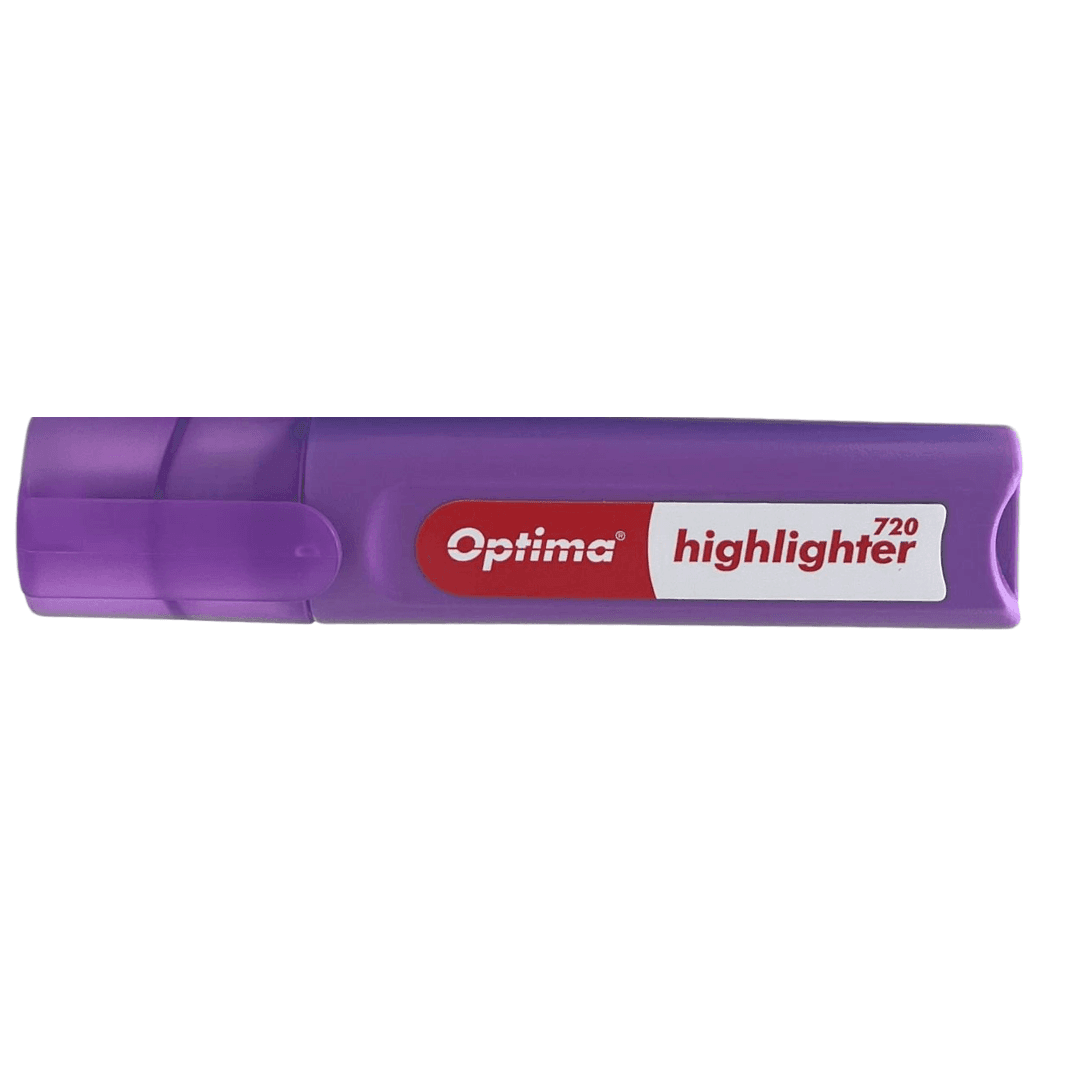 Textmarker varf lat 1-4mm, Optima 720 -  mov