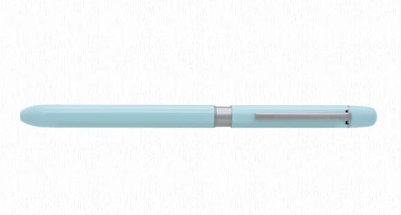 Pix multifunctional de lux PENAC Multisync MS-107, in cutie cadou, corp bleu sky - accesorii arginti