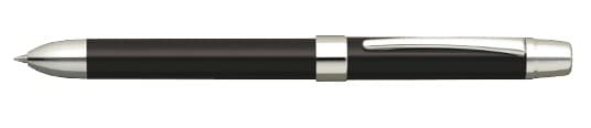 Pix multifunctional PENAC Ele-001 opaque, doua culori + creion mecanic 0.5mm, in cutie cadou - negru