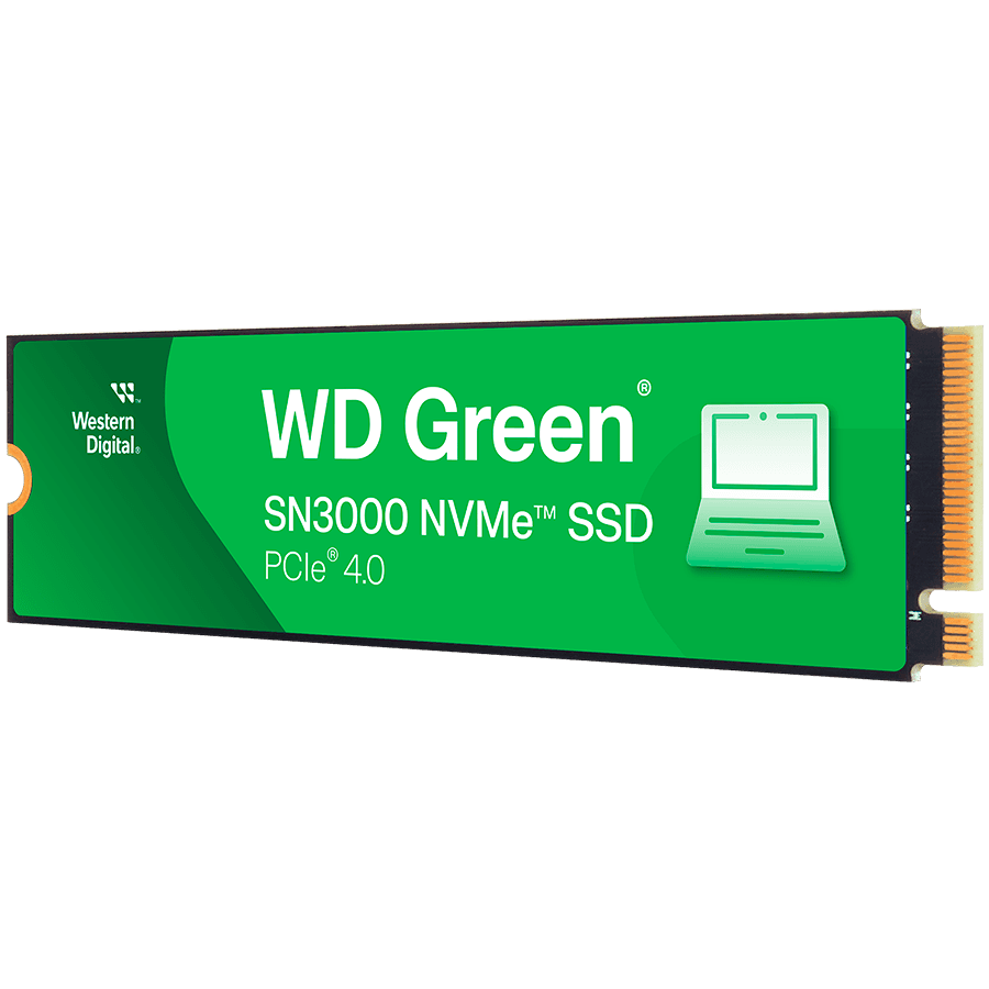 SSD WD Green SN3000 2TB M.2 2280 S3-M PCIe Gen4 x4 NVMe - WDS200T4G0E-00CPS0