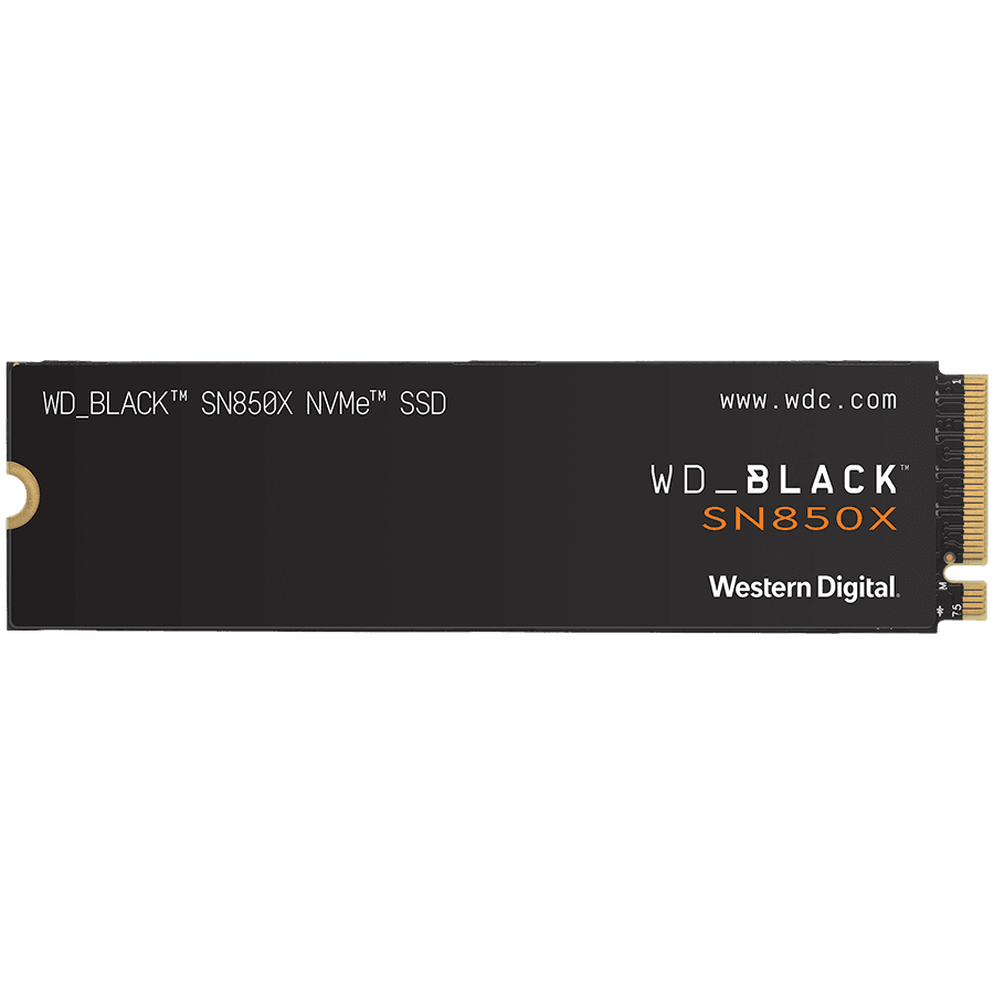 SSD WD Black SN850X 2TB M.2 2280 PCIe Gen4 x4 NVMe - WDS200T2X0E