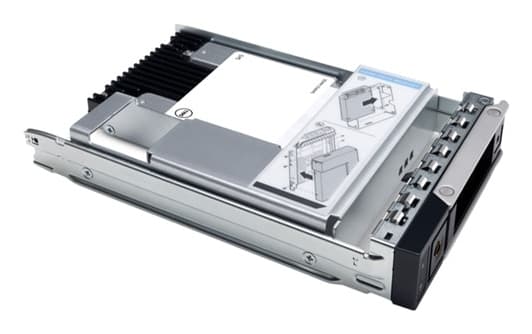 Dell – 480GB SSD SATA 6Gbps Read Intensive 512e 2.5in with 3.5in HYB carrier - 345-BJSM-05