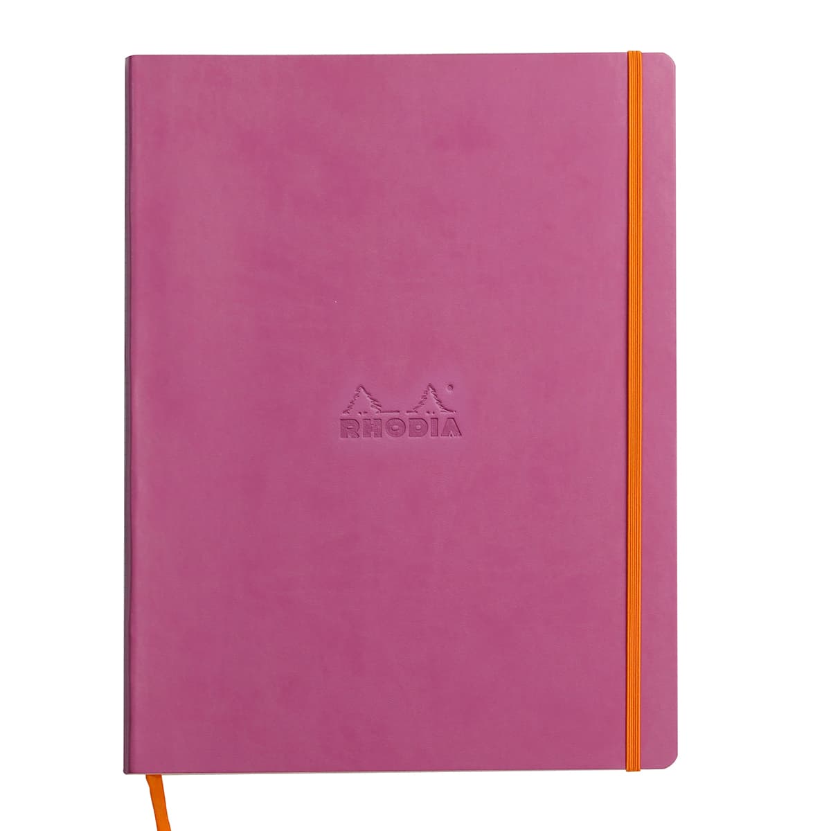 Notebook A4+ Rhodiarama, 80 file, ivory dictando, lila