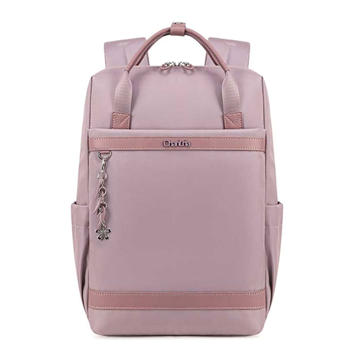 Rucsac business Chantria, 13L, roz, 12x40x26 cm