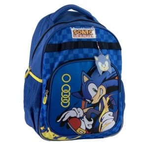 Ghiozdan Cerda Sonic, 32cm, 2 compartimente, 32x42x15cm, 630817