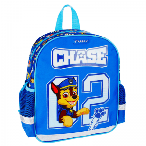 Ghiozdan Starpak Paw Patrol, gradinita, 1 compartiment, 2 buzunare, albastru, 485965