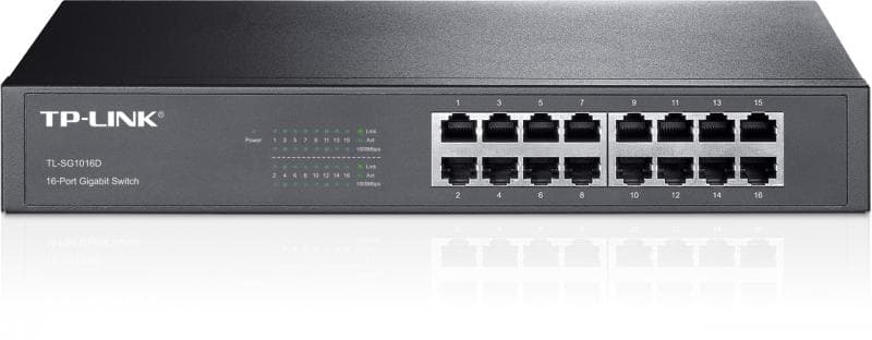 SWITCH TP-LINK 16 porturi Gigabit - TL-SG1016D