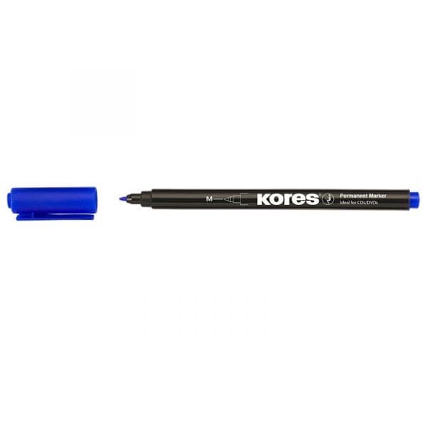 MARKER CD ALBASTRU 1.0MM KORES