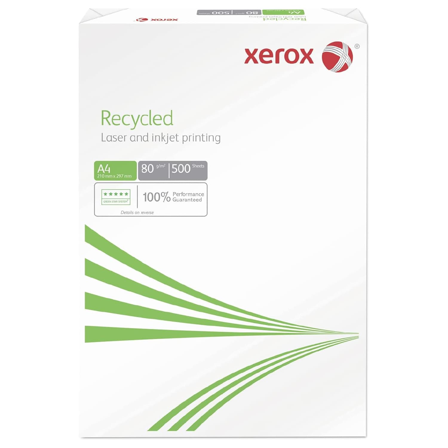 HARTIE COPIATOR A4 RECYCLED 80G 500/TOP XEROX