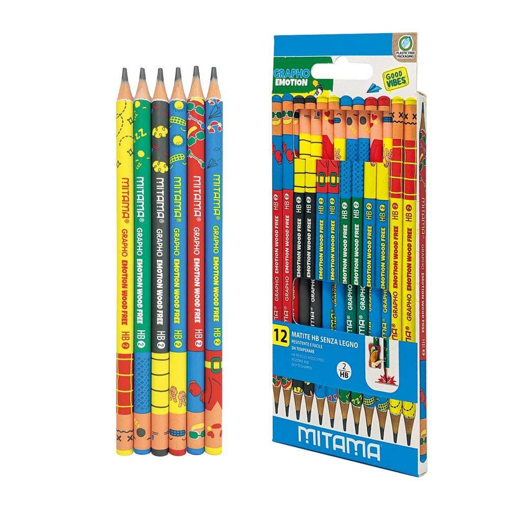 Set 12 creioane grafit Mitama