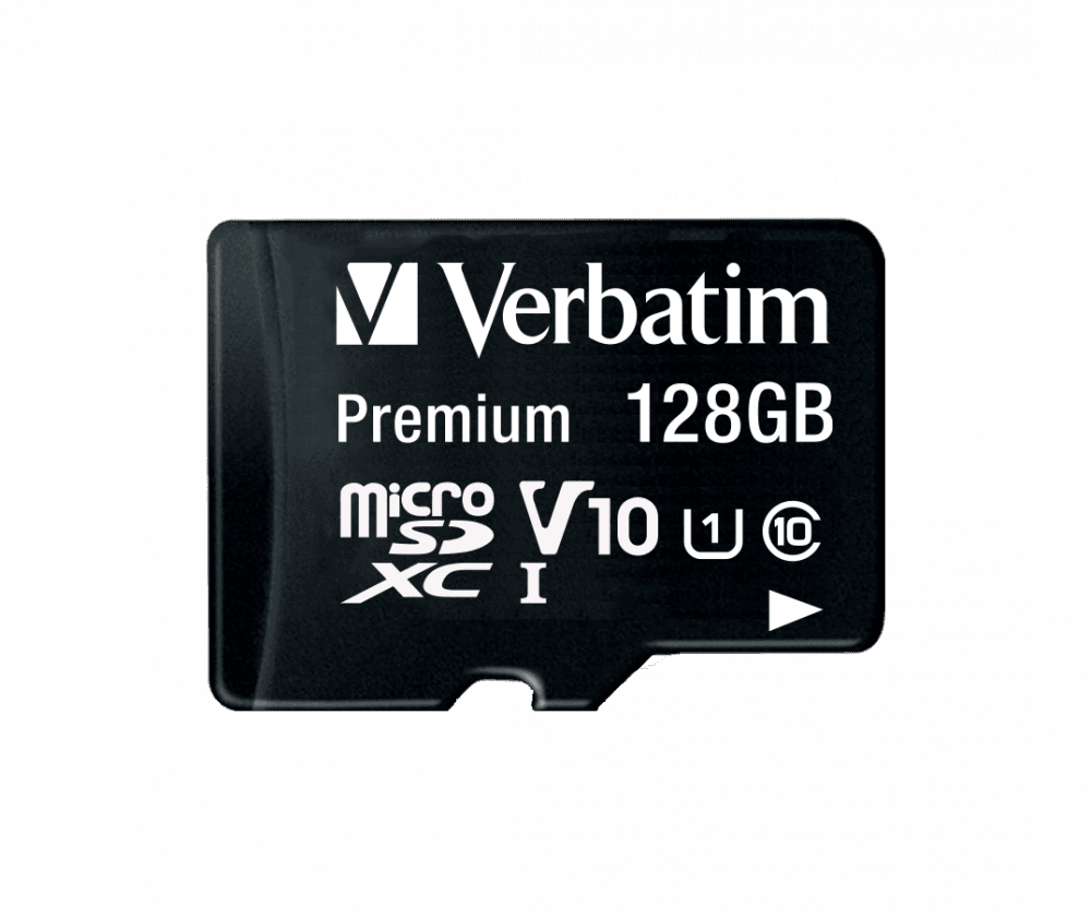 MEMORIE SD CARD VERBATIM 128GB CLASA 10 ADAPTOR INCLUS „44085” (TIMBRU VERDE 0.03 LEI)
