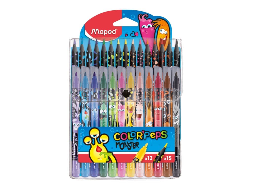 Set coloriaj Maped Color’Peps Monsters
