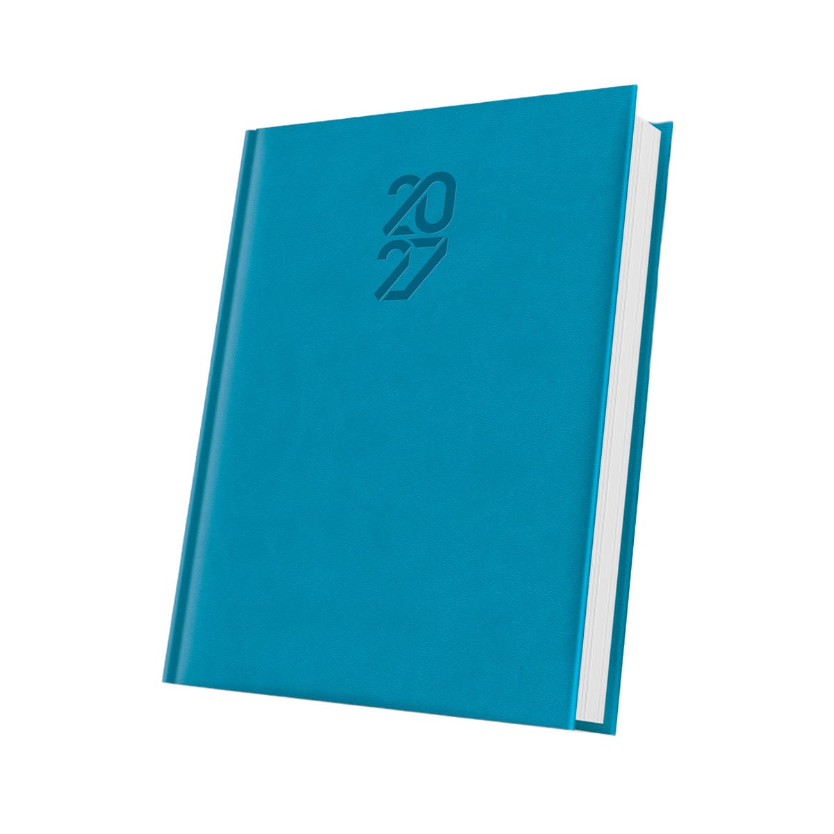 AGENDA DATATA A5 352PAG TUCSON COPERTA BURETATA ALBASTRU DESCHIS 2027