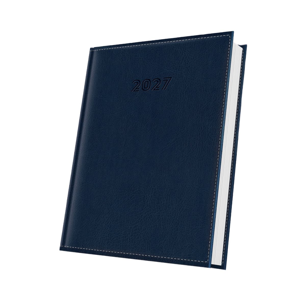 AGENDA DATATA A5 352PAG DELUXE CORINALDO COPERTA PIELE SINTETICA ALBASTRU NAVY 2027