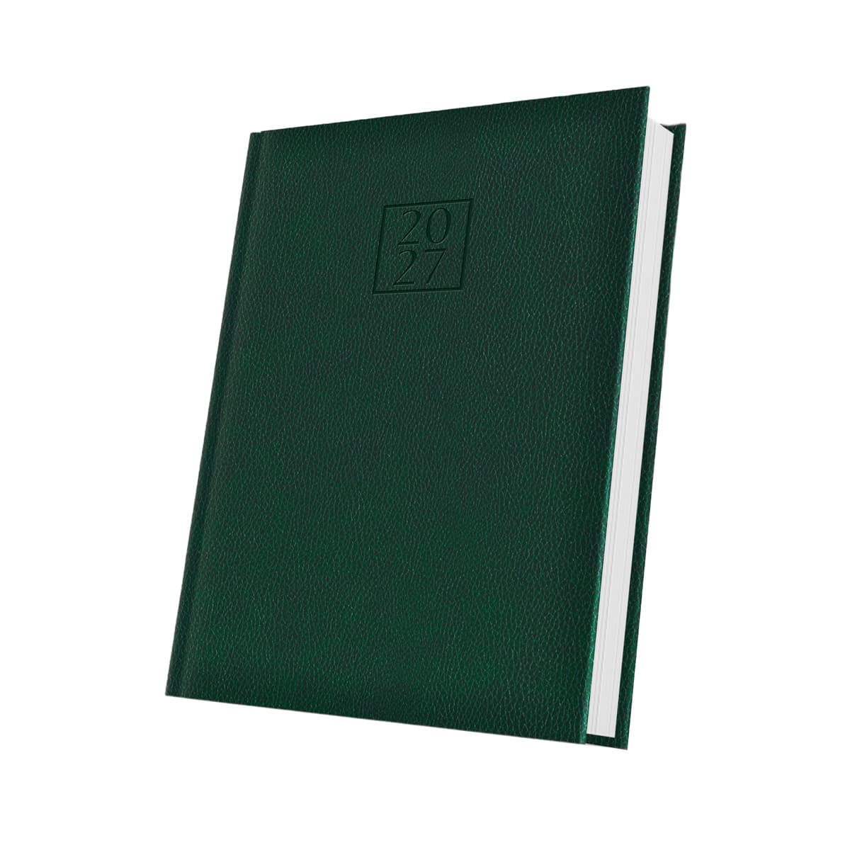 AGENDA DATATA A5 352PAG DELUXE EDOLO COPERTA PIELE SINTETICA VERDE 2027