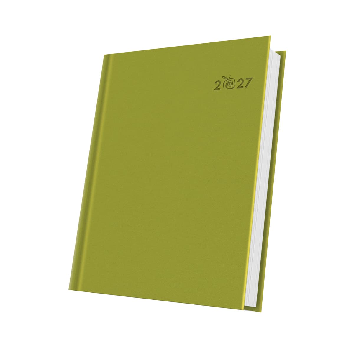AGENDA DATATA A5 352PAG PREMIUM DELUXE PREDAIA COPERTA PIELE SINTETICA VERDE 2027