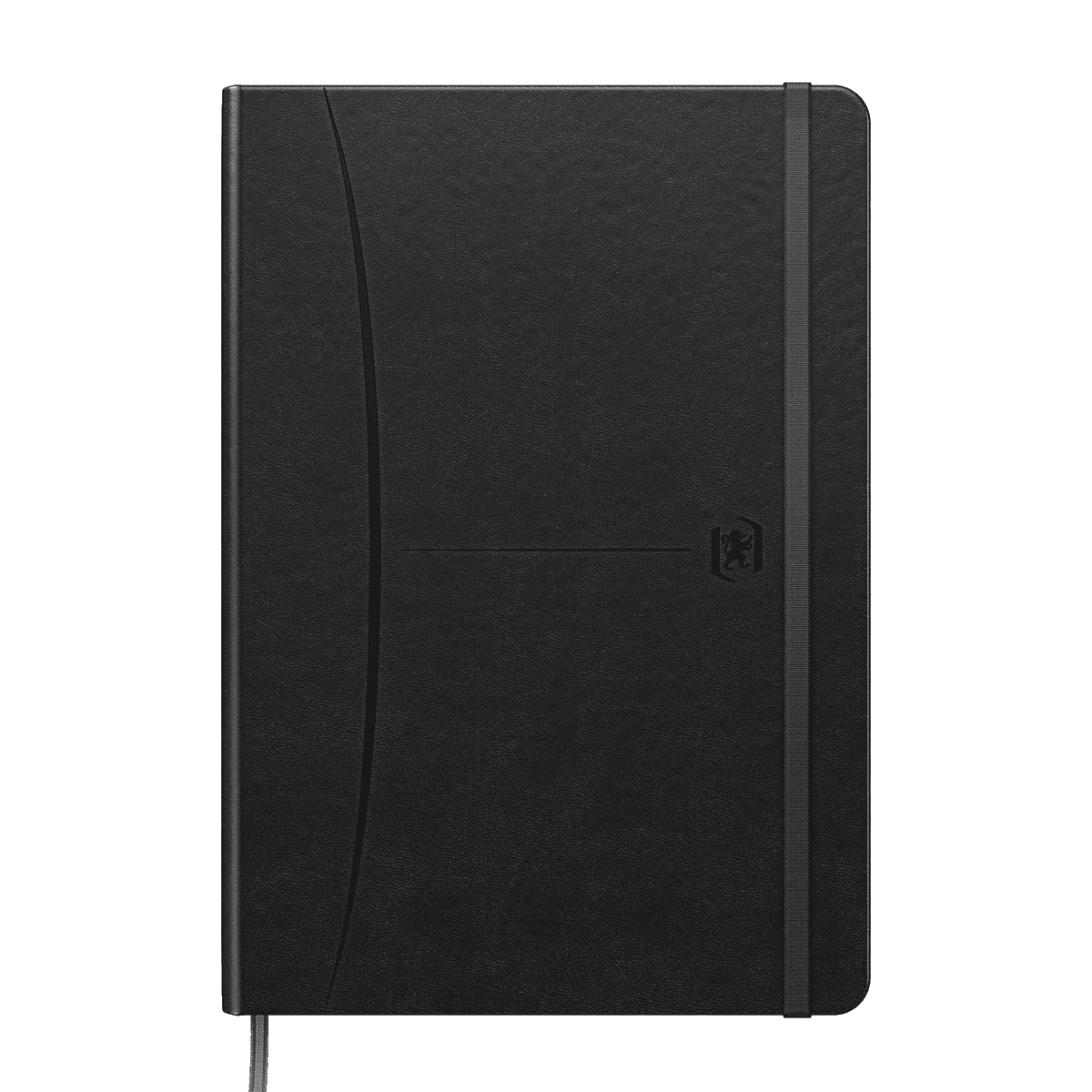 CAIET OXFORD SIGNATURE A5 80F SCRIBZEE PEFC PATRATELE NEGRU