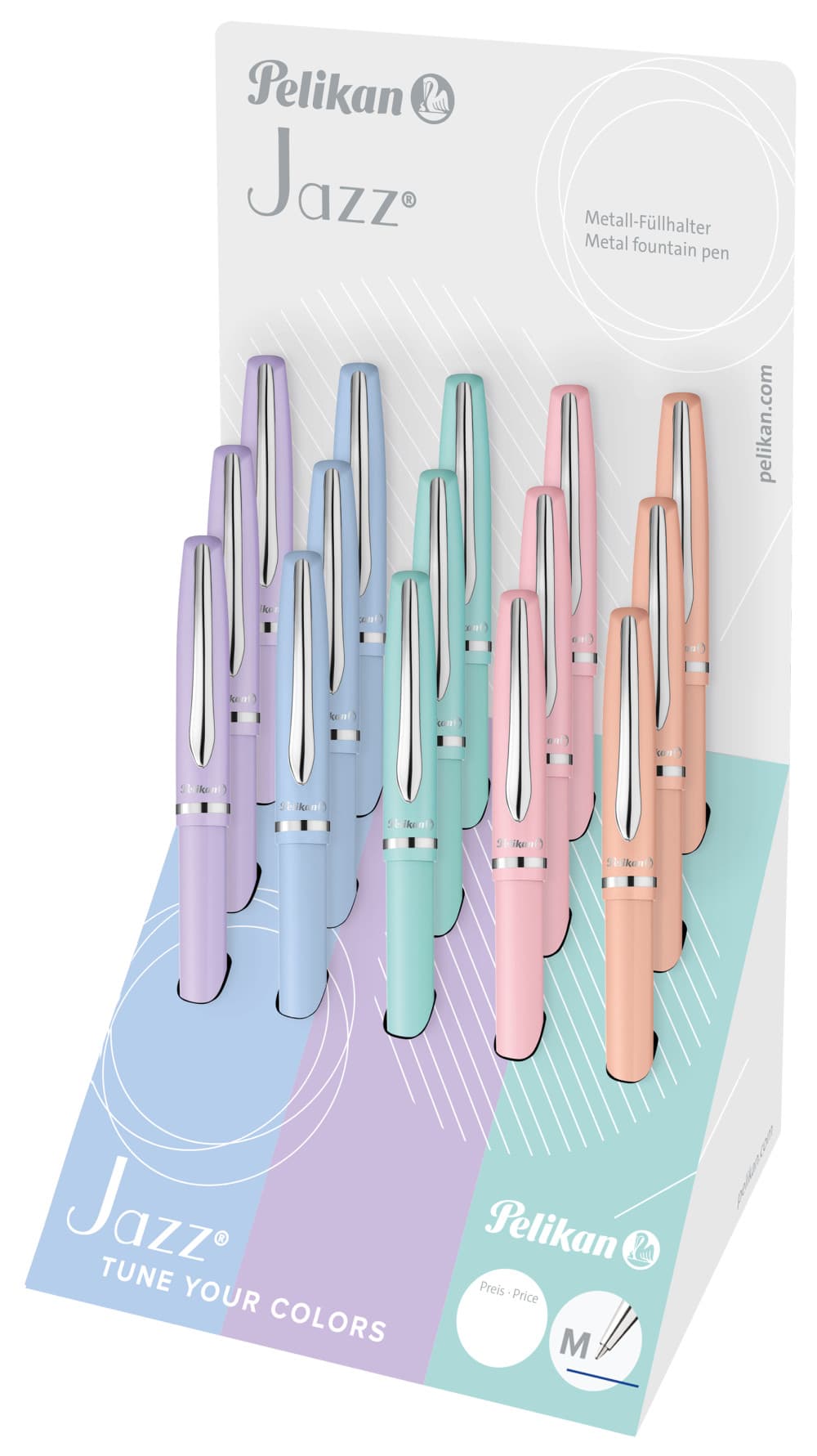 PIX JAZZ PASTEL DIVERSE CULORI DISPLAY 15BUC