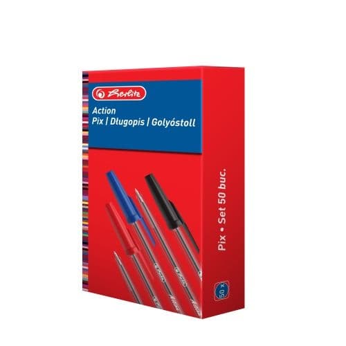 PIX UNICA FOLOSINTA ACTION MINA 0.7MM ALBASTRU SET50
