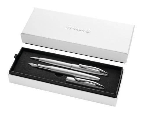 SET JAZZ NOBLE ELEGANCE PIX+STILOU SILVER CUTIE CADOU