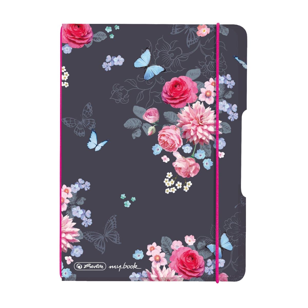 CAIET MY.BOOK FLEX A6 40F 80G/MP DICTANDO LADYLIKE FLOWERS