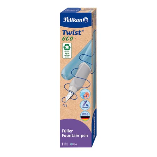 STILOU TWIST ECO M ECO AMBIDEXTRU ALBASTRU DESCHIS CUTIE CARTON