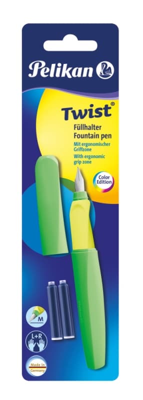 STILOU TWIST M AMBIDEXTRU 2 PATROANE VERDE NEON BLISTER