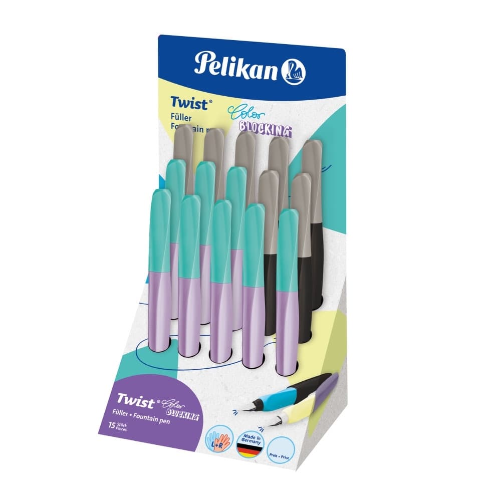 STILOU TWIST M COLOR BLOCKING AMBIDEXTRU CULORI ASORTATE DISPLAY 15BUC
