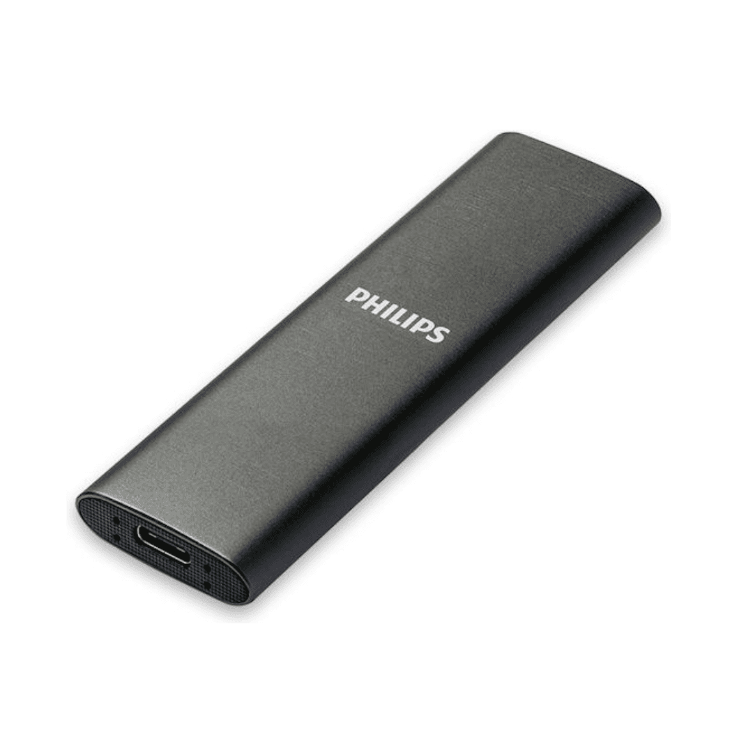 Hard disk extern PHILIPS External SSD 2TB Ultra Speed Space - gri